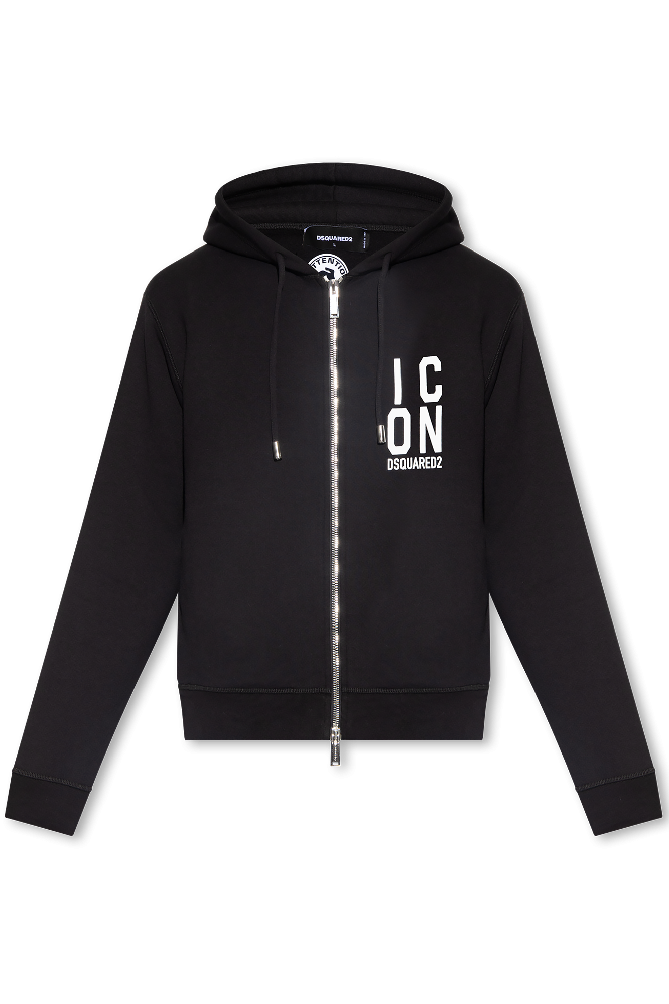 Dsquared discount zip hoodie